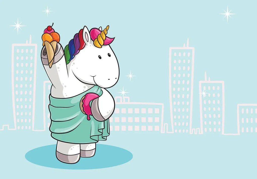 Fototapet - Unicorn (152,5x104 cm)