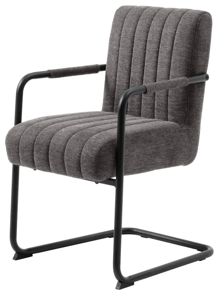 Scaun de dining gri închis Trout – Unique Furniture