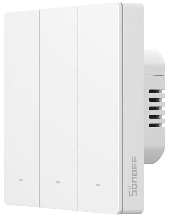 Intrerupator de Perete Inteligent WiFi Matter Sonoff M5-3C-86W – 3 Canale