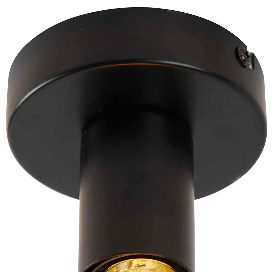 Plafoniera inteligentă neagră inclusiv Wifi G95 - Facile