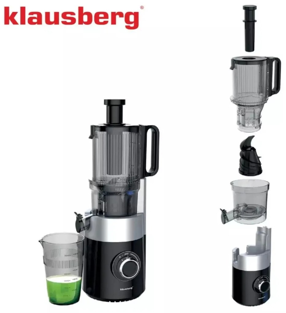 Storcator de fructe vertical Klausberg KB7871, negru