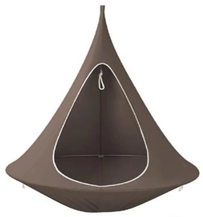 Fotoliu suspendabil, gri maro TAUPE, KLORIN NEW KIDS CACOON HAMMOCK