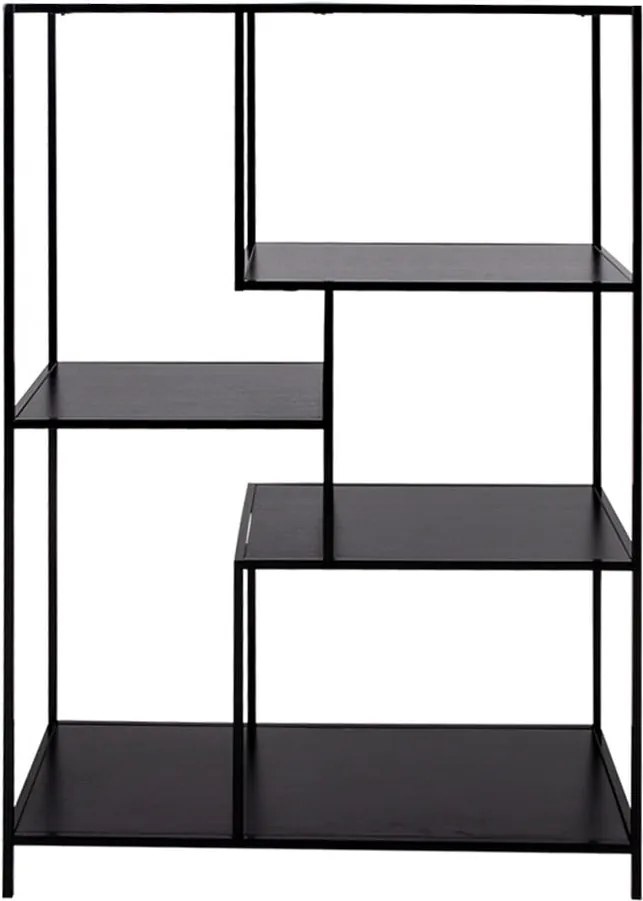 Bibliotecă House Nordic Vita Shelf, 80 x 120 cm, negru