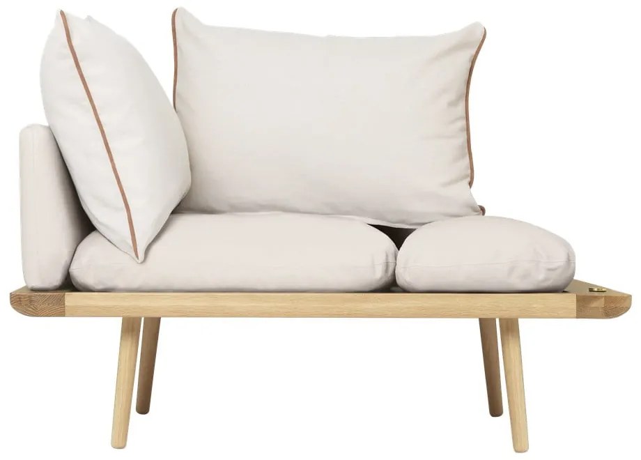 Bancă crem Lounge Around – UMAGE