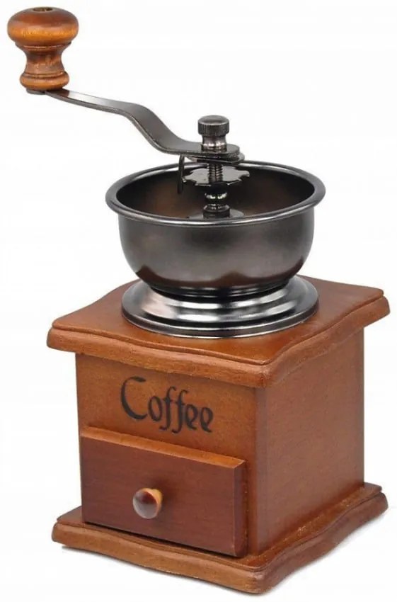 Rasnita manuala de cafea RETRO BRASIL, 10x17cm