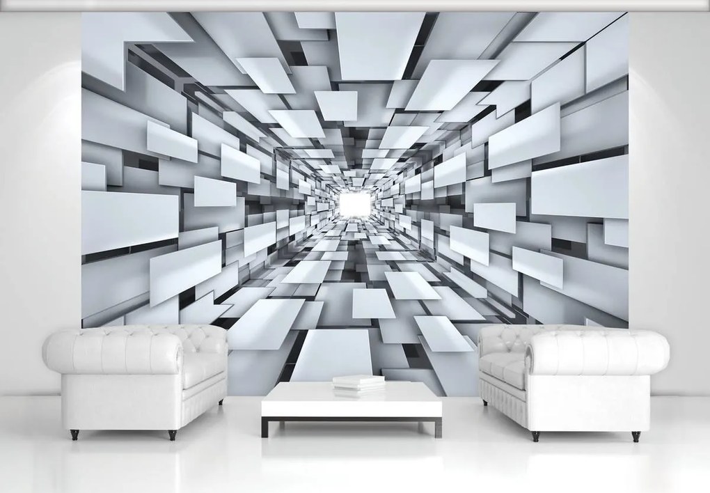 Fototapet - 3D abstracție (254x184 cm)