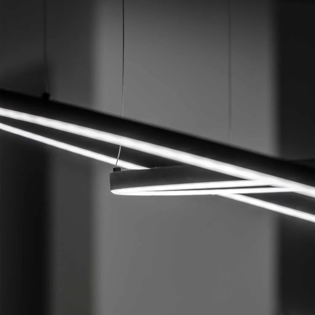 Lustra LED suspendata design circular Oracle slim sp d090 round 4000k on-off