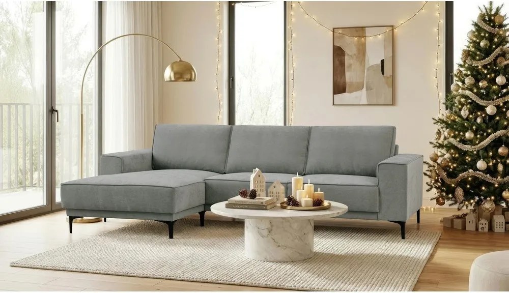 Colțar gri închis (cu colț pe partea stângă ) Copenhagen – Scandic