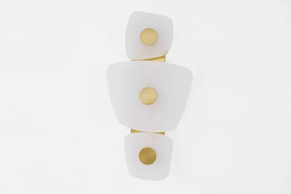 Aplica de perete LED design LUX, Alabastru, Holmdel