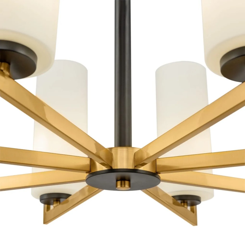 Candelabru 8 brate design modern Fortano MYMOD089PL-08BS