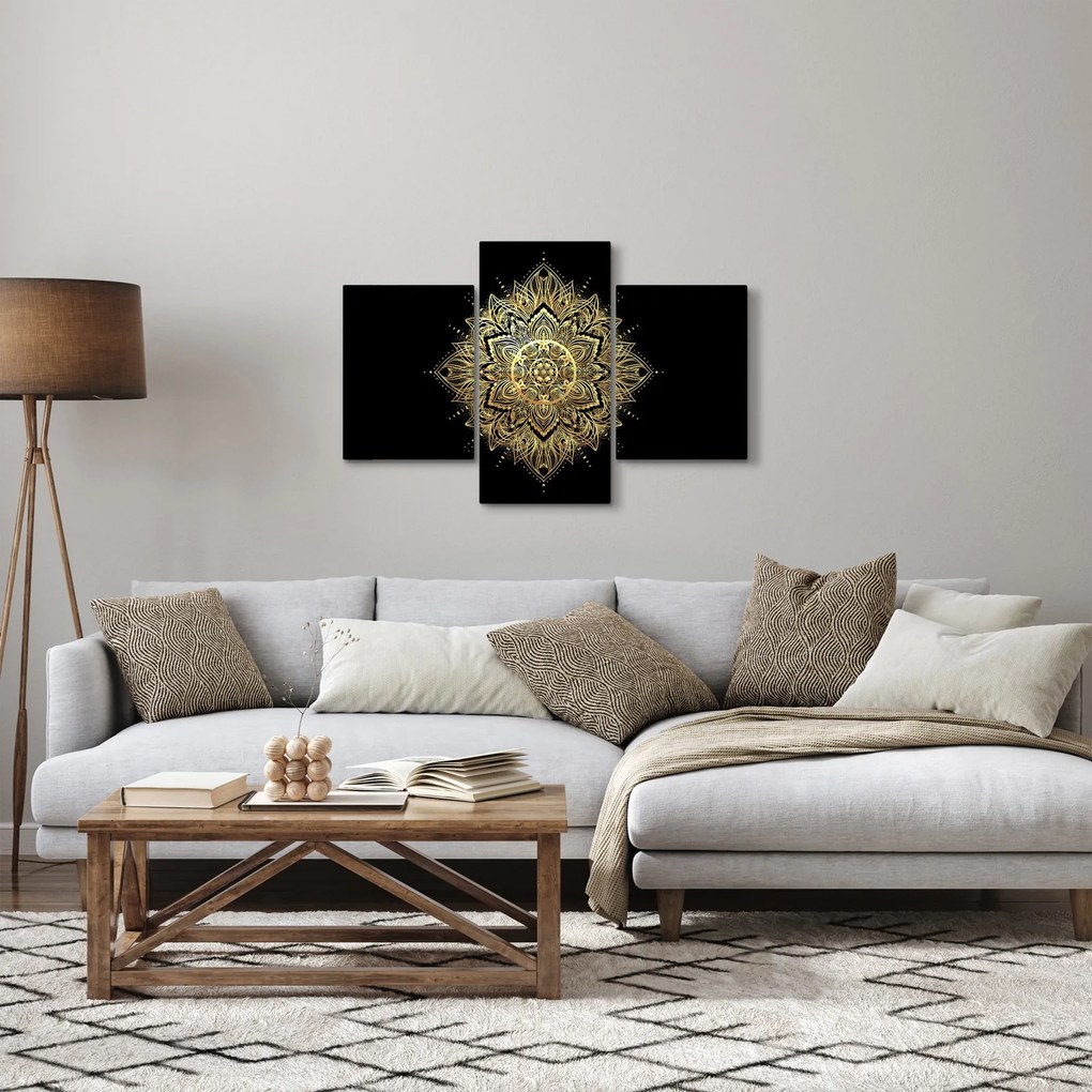 Tablou - Mandala bogăției (90x60 cm)