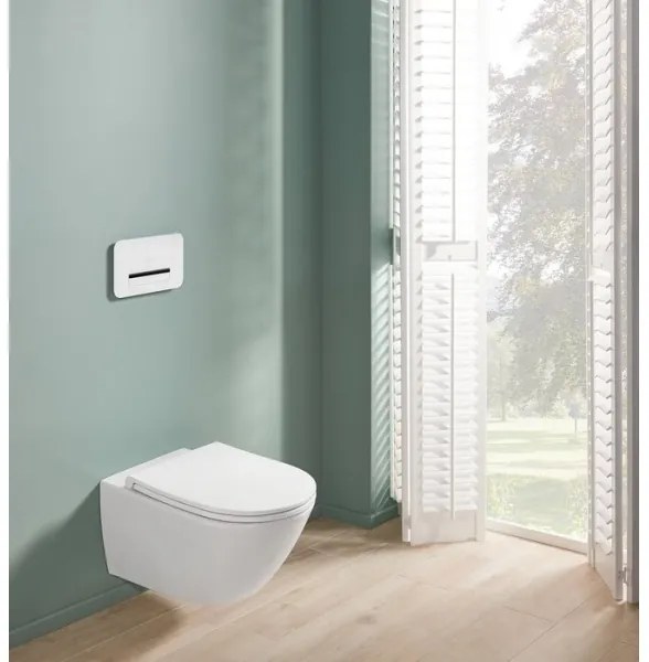 Villeroy & Boch 4670T901 - Capac WC SUBWAY cu SoftClose, ceramică/alb