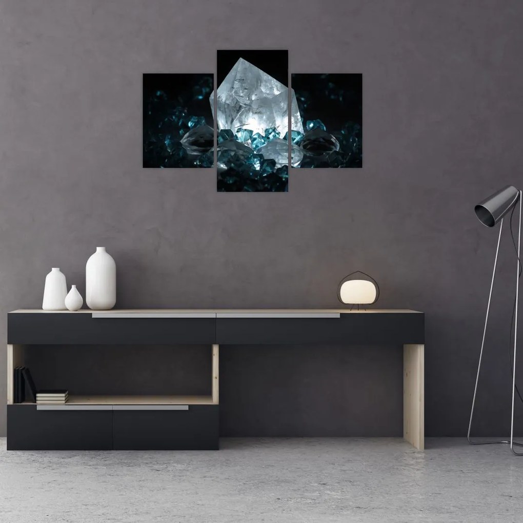 Tablou cu cristal (90x60 cm)