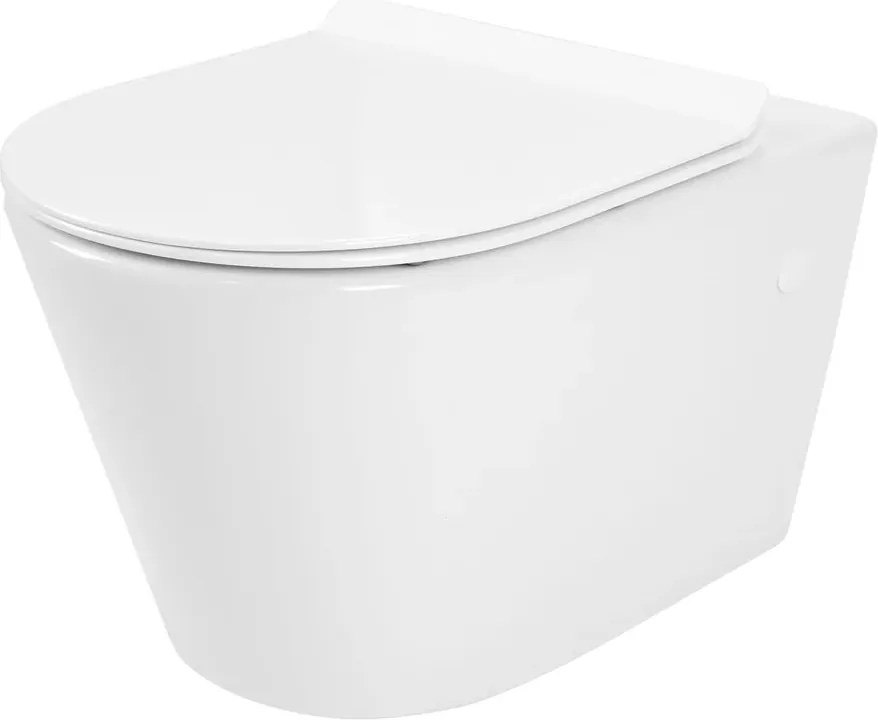 Set vas wc suspendat Rea Tito N rimless cu capac softclose