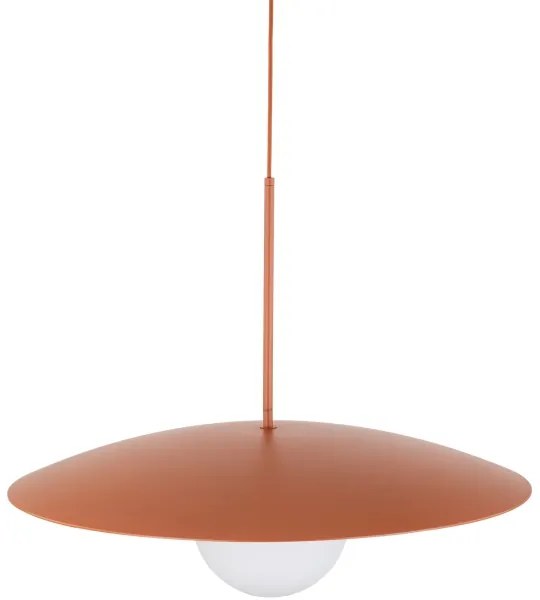 Lustră pe cablu SLATE 1xE27/15W/230V d. 65 cm cărămidă