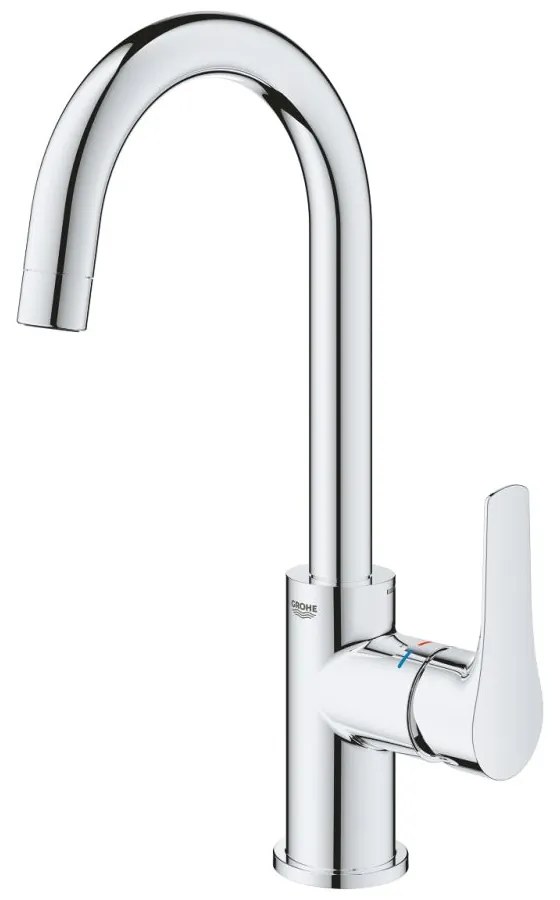 Baterie lavoar culoare crom, marimea L, Grohe Eurosmart New