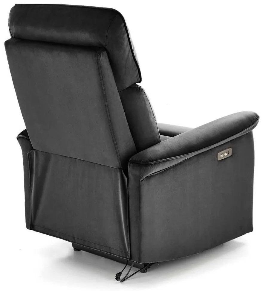 Scaun reclinabil Semir, negru