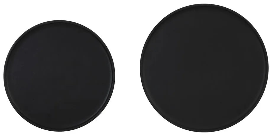 Măsuțe auxiliare 2 buc. rotunde ø 43 cm Tobias – Light &amp; Living