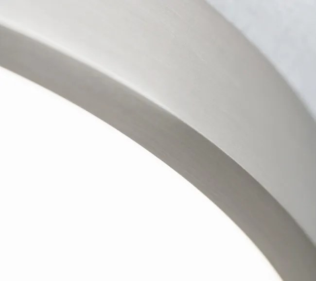 Plafoniera LED Bully 24cm satin chrome