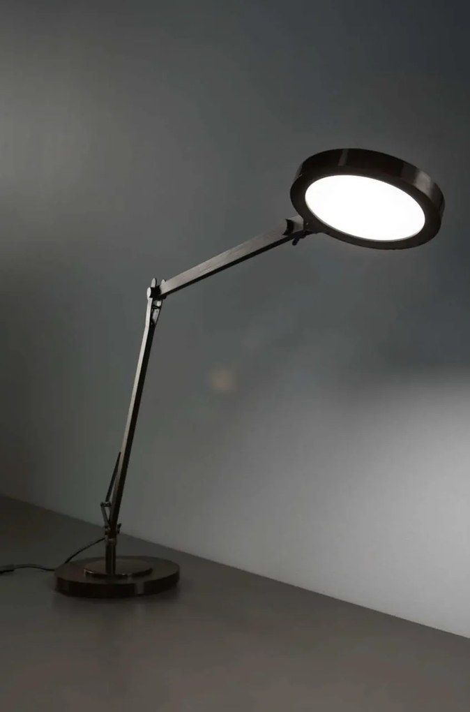 Lampa LED de birou / lampa masa moderna cu brat articulat FUTURA TL BIANCO