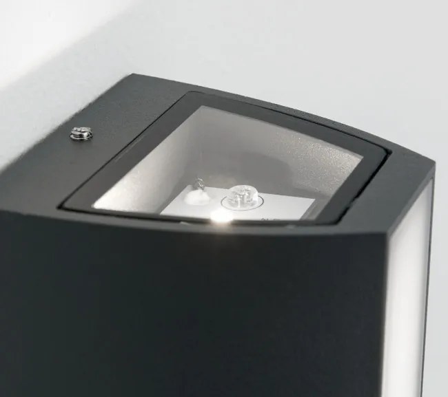 Aplica LED de perete exterior, protectie IP65, Mood antracit