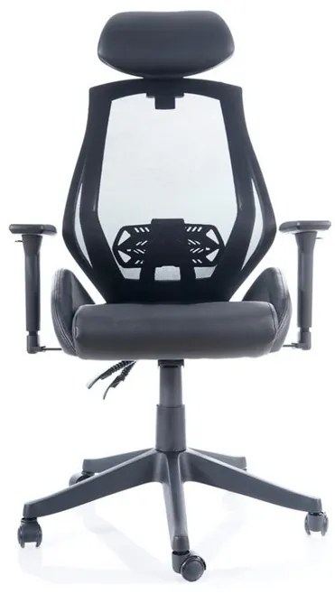 Scaun de birou Vanila, negru