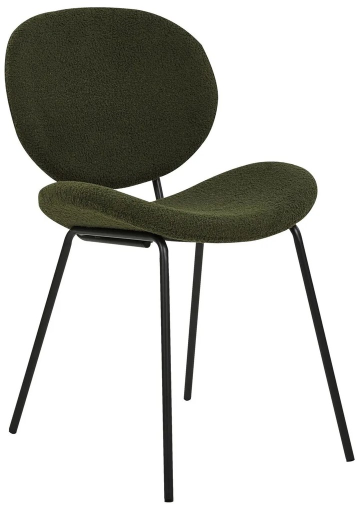 Set 2 buc scaune de sufragerie Luaza (verde). 1081044