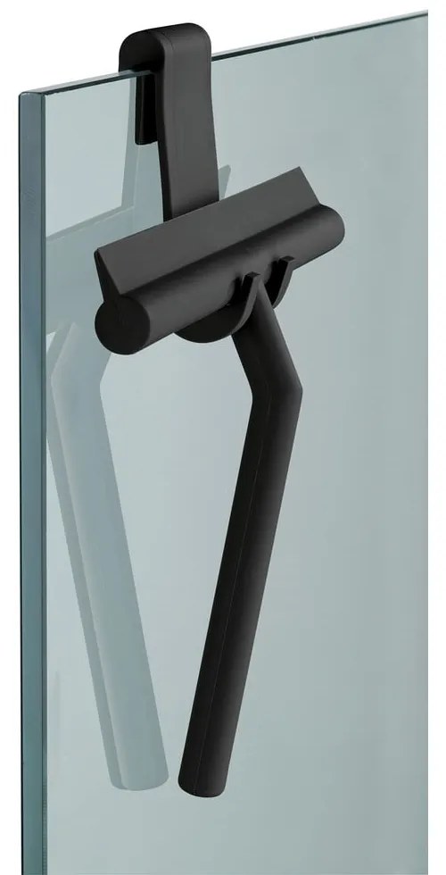 Racletă baie din silicon Wenko Squeegee Mola, negru