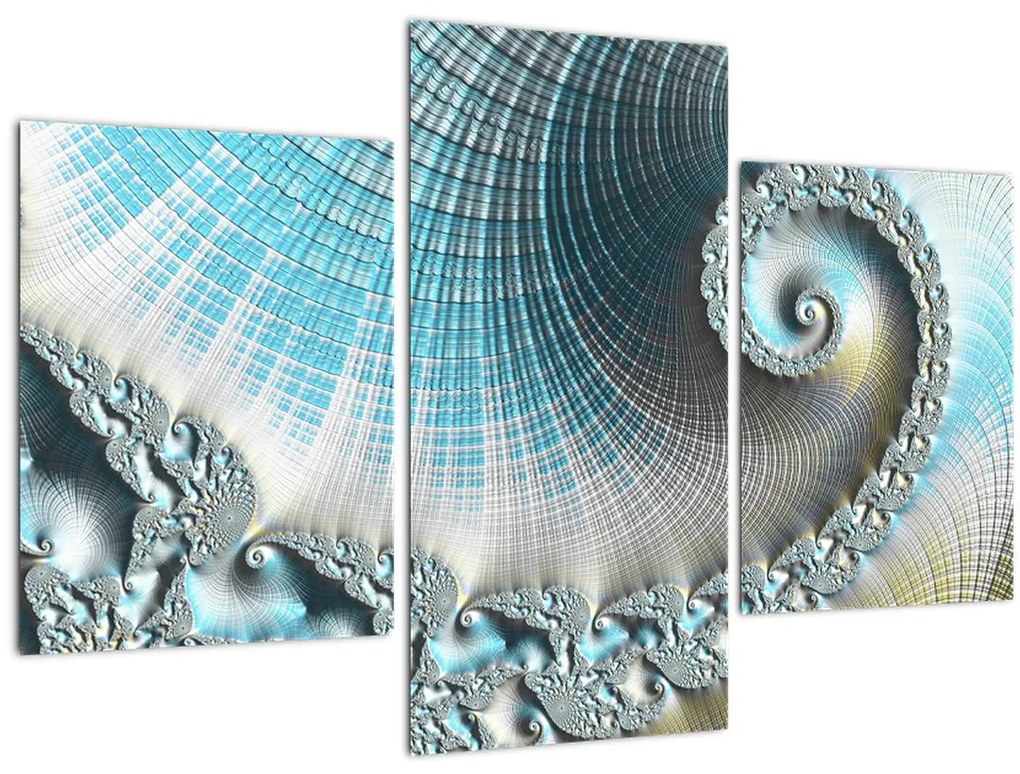 Tablou - Spirale texturate (90x60 cm)