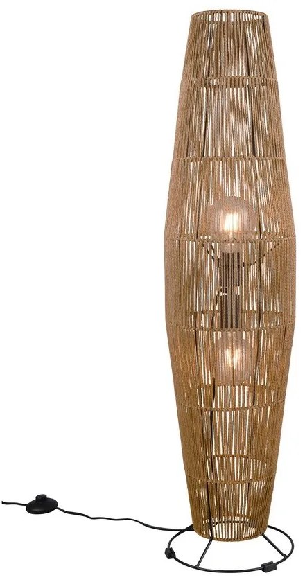 Lampadar în culoare naturală (înălțime 103 cm) Miki – Trio