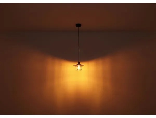 Lustră pe cablu VIEJO 1xE27/60W/230V Globo 15086BH1