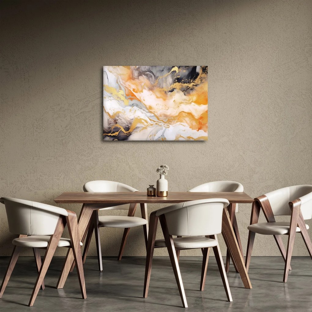 Tablou - Fond marmorat (70x50 cm)