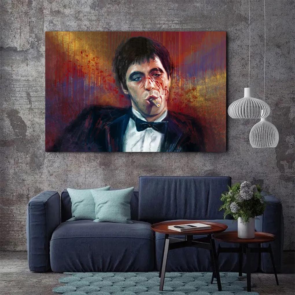 Tablou Canvas - Tony Montana 60 x 95 cm