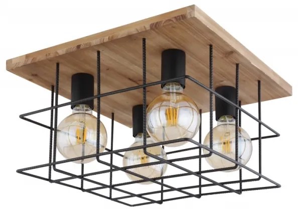 Lustră aplicată MERRIL 4xE27/60W/230V Globo 15530-4D