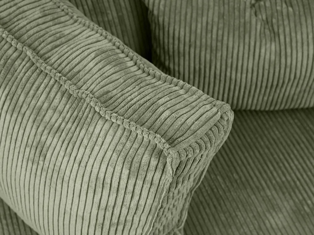 Canapea colt extensibila SMART COSARO menta, cu colt bilateral + 2 perne CADOU