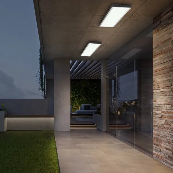 Brilagi-LED Corp de iluminat LED reglabil pentru baie FRAME SMART LED/50W/230V IP44 alb + telecomandă