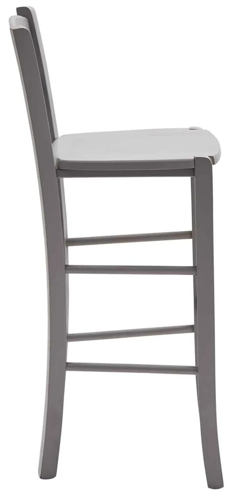 SCAUN BAR LEMN - GRI