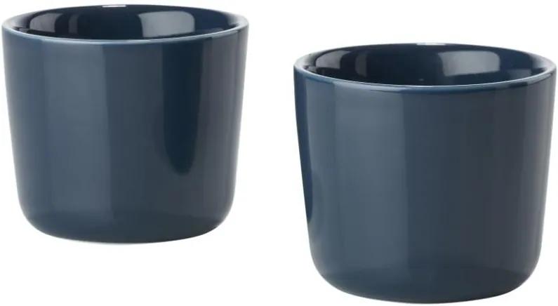 Set 2 căni termice din ceramică Zone Singles, albastru închis