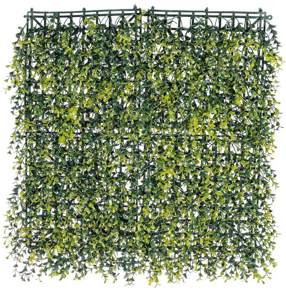 Panou plante artificiale verzi Buxus 50 cm x 50 cm Elegant DecoLux
