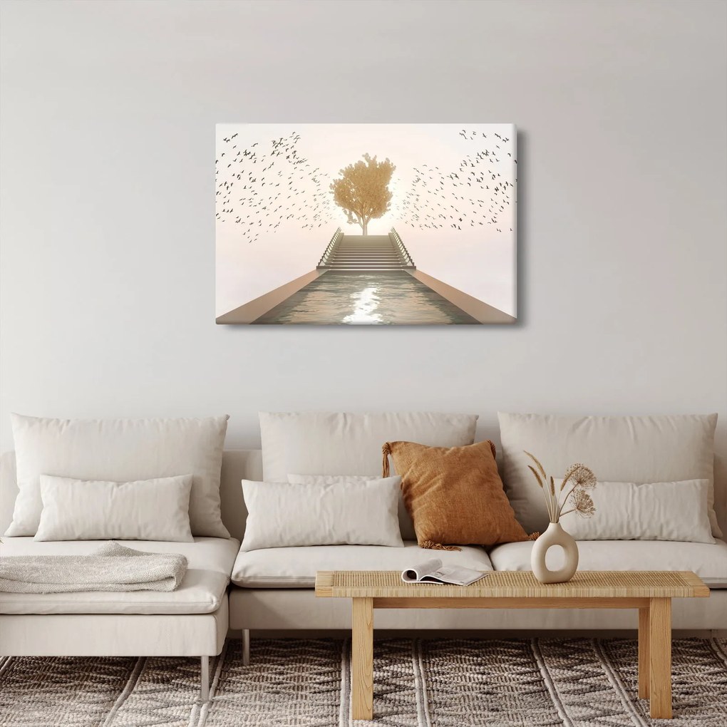 Tablou - Pod spre necunoscut (90x60 cm)