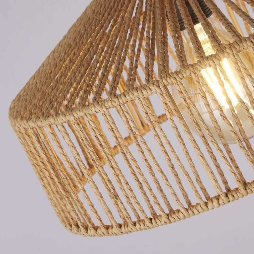 Lampadar/Lampa de podea design natural iuta Belle