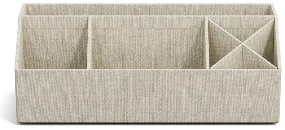 Organizator pentru papetărie din carton Elisa Canvas Paper Laminate – Bigso