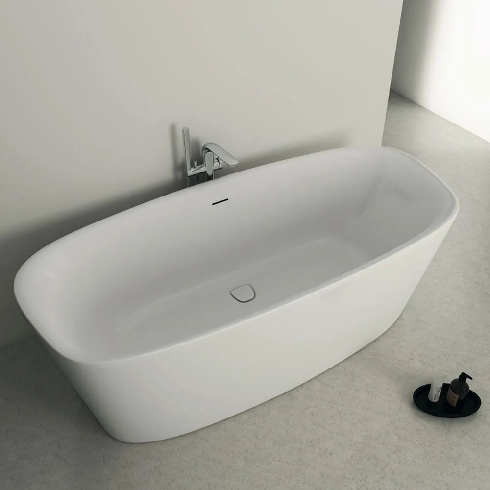 Cada freestanding, 180x80 cm, alba 1800x800 mm