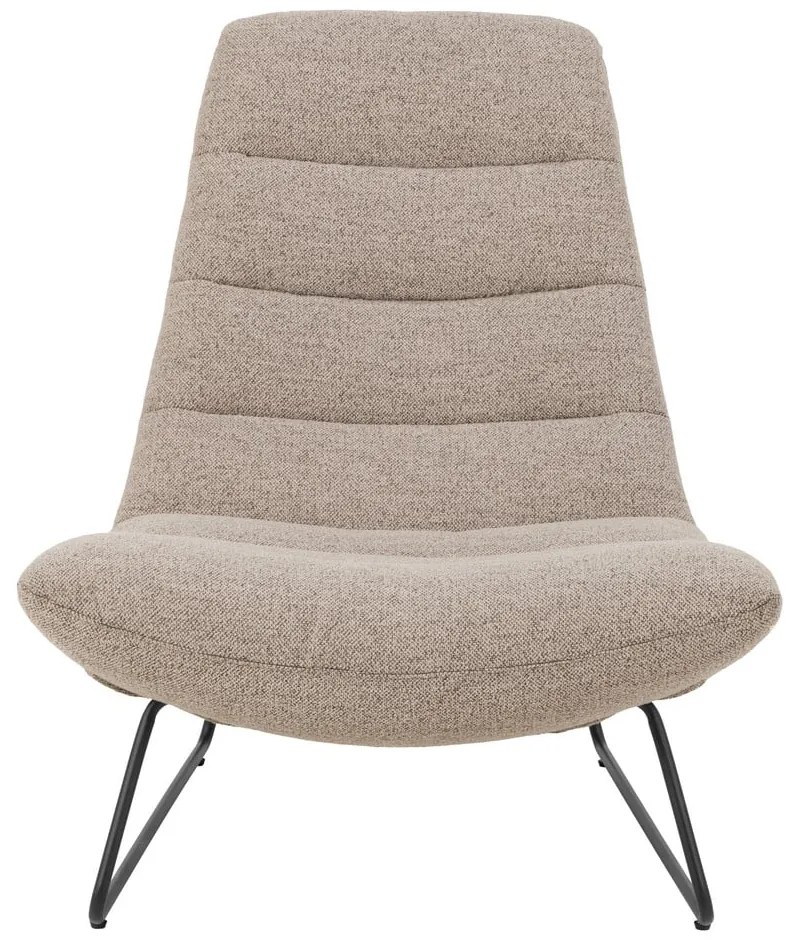 Fotoliu de relaxare bej Milford - Actona