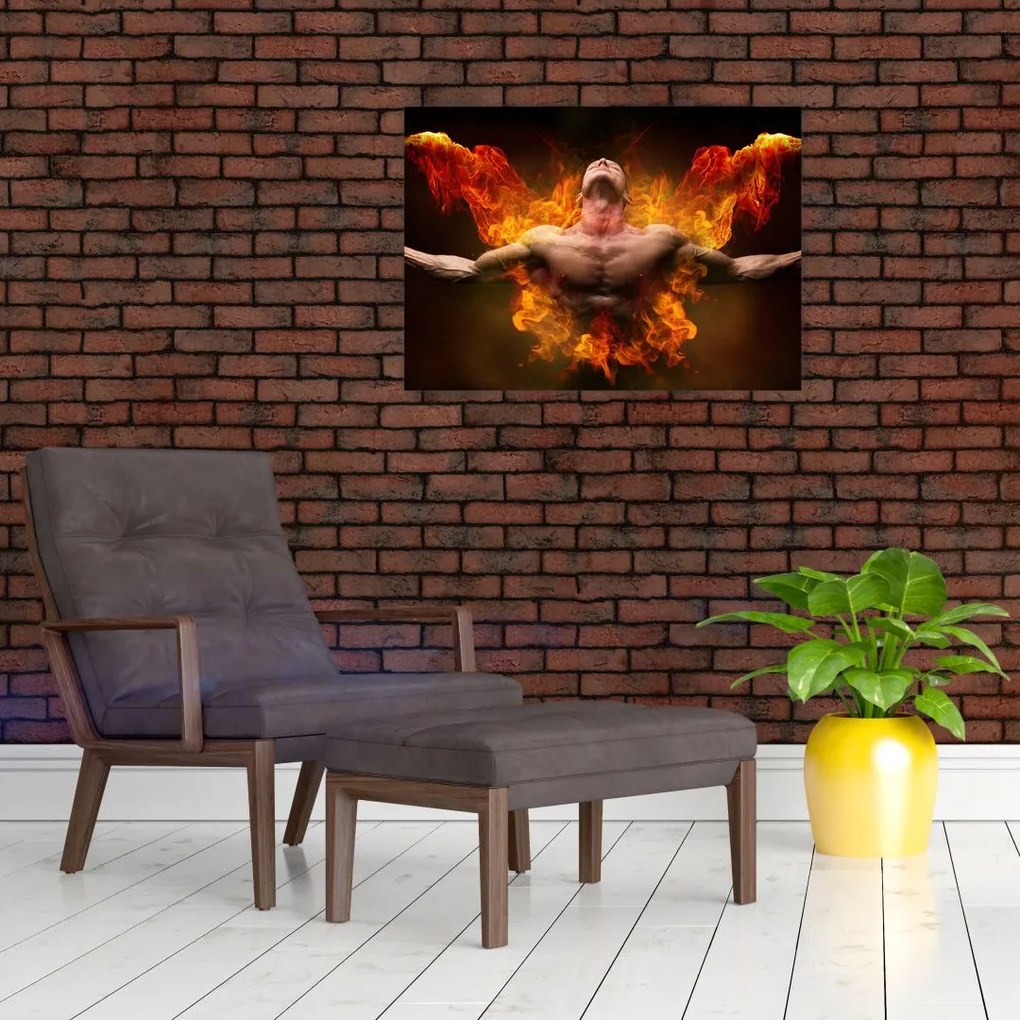 Tablou - Putera de bărbat (70x50 cm)