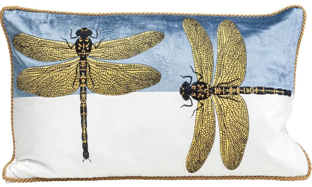 Perna Glitter Dragonfly alb 50x30cm