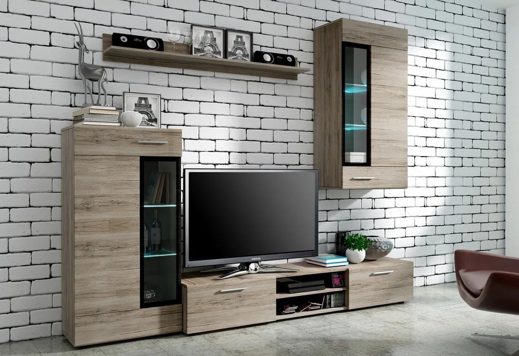 Expedo Mobilă sufragerie VALTZ, san remo + LED