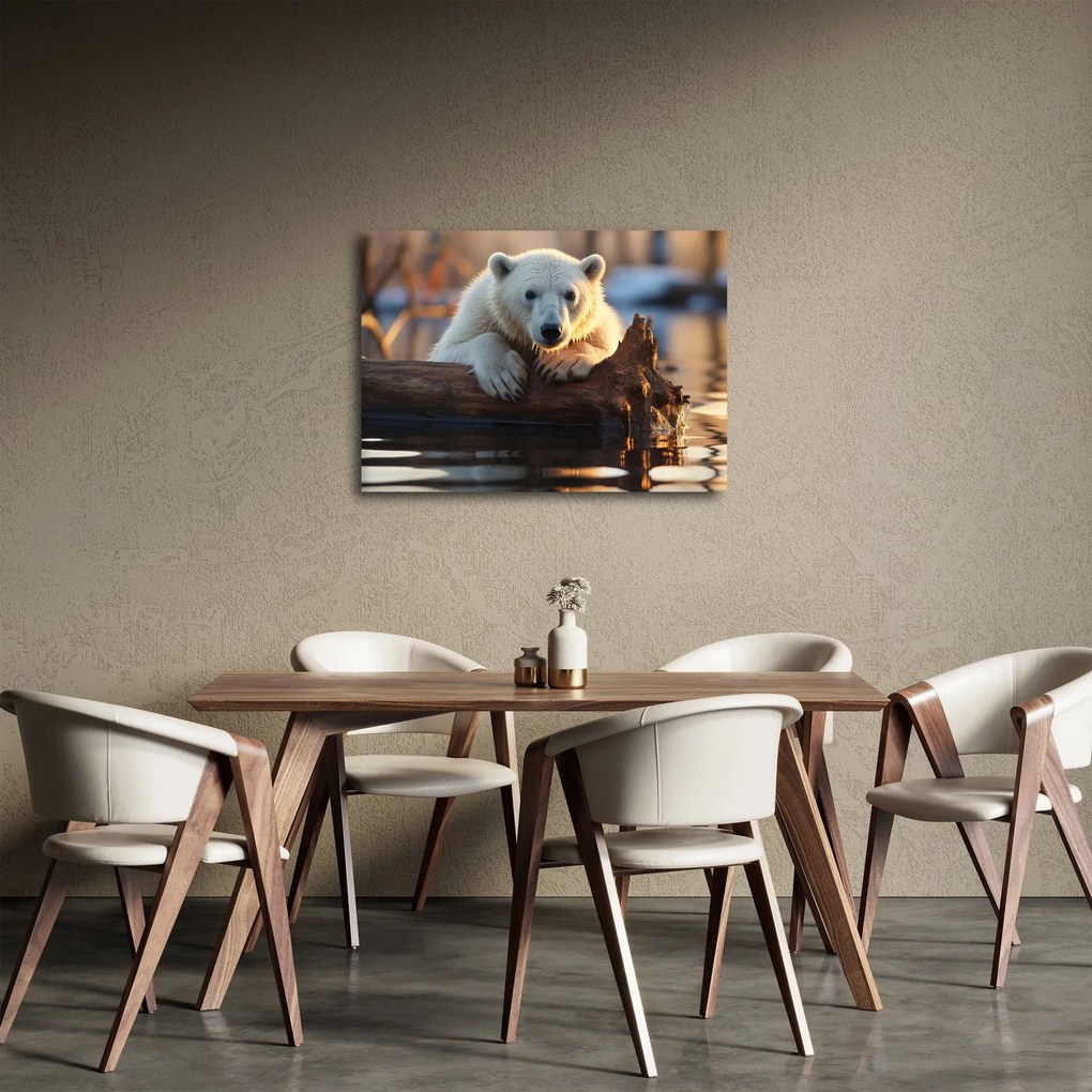Tablou - Ursul polar (70x50 cm)