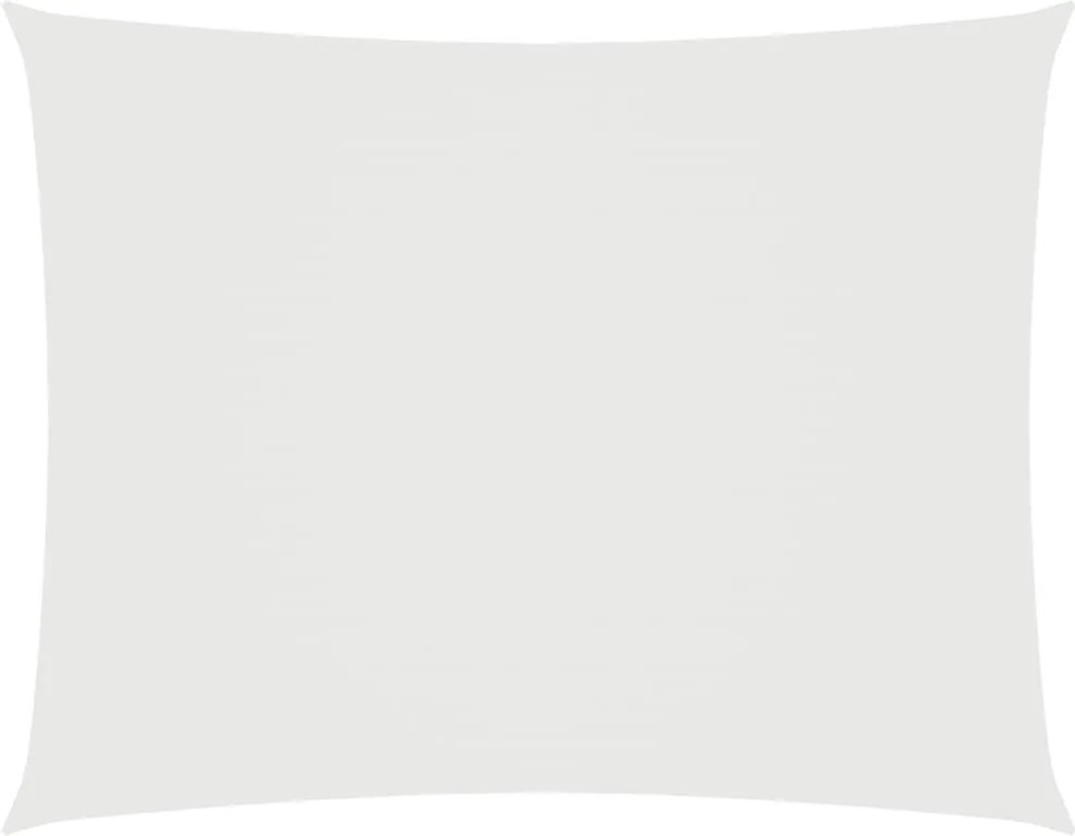 vidaXL Parasolar, alb, 2,5x3,5 m, țesătură oxford, dreptunghiular