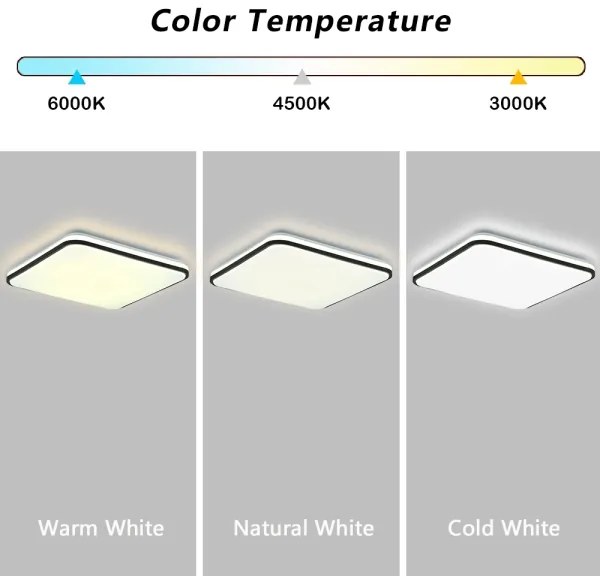 Plafonieră LED dimabilă Brilagi SMART LED/28W/230V 40x40 cm Wi-Fi Tuya + telecomandă